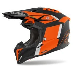Fiber Airoh Aviator 3 Glory Helmet Orange Matt