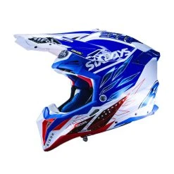 Airoh shop 23 Fiber Airoh Aviator 3 Six Days France 2022 Helmet