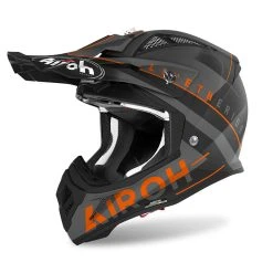 Fiber Airoh Aviator Ace Amaze Helmet Orange Matt