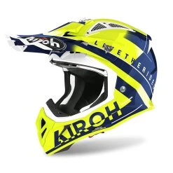 Fiber Airoh Aviator Ace Amaze Helmet Blue