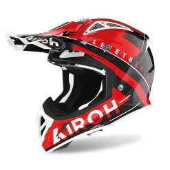 Fiber Airoh Aviator Ace Amaze Helmet Red