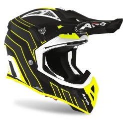 Fiber Airoh Aviator Ace Art Helmet Black Matt