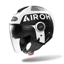 Plastic Airoh Helios Up Helmet White