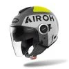 Plastic Airoh Helios Up Helmet Grey Matt 1 Plastic Airoh Helios Up Helmet Grey Matt -Airoh shop airoh helios up grigio
