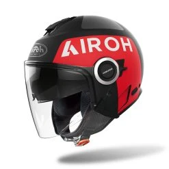 Plastic Airoh Helios Up Helmet Black Matt
