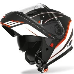Plastic Airoh Phantom S Beat Modular Helmet Orange Matt