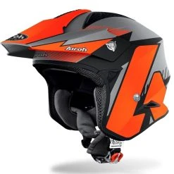 Airoh shop 21 Trial Airoh Trr S Pure Helmet Orange Matt